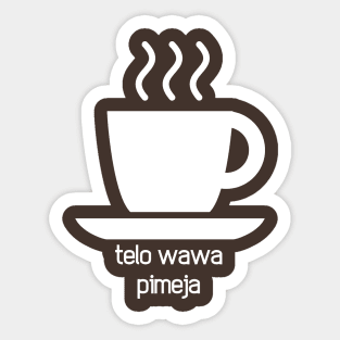 Coffee (Toki Pona) Sticker